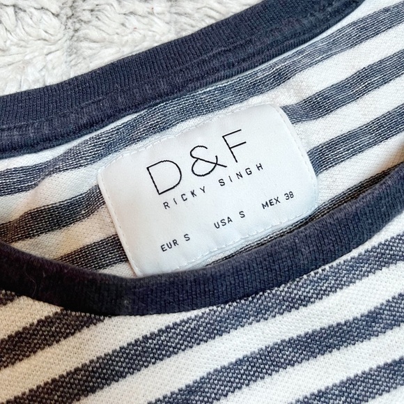 D&F Ricky Singh Striped Tee - Picture 3 of 3